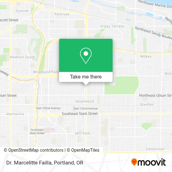 Dr. Marcelitte Failla map
