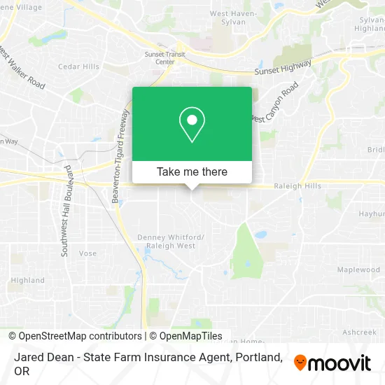 Jared Dean - State Farm Insurance Agent map