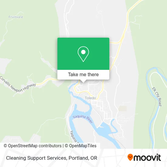 Cleaning Support Services map