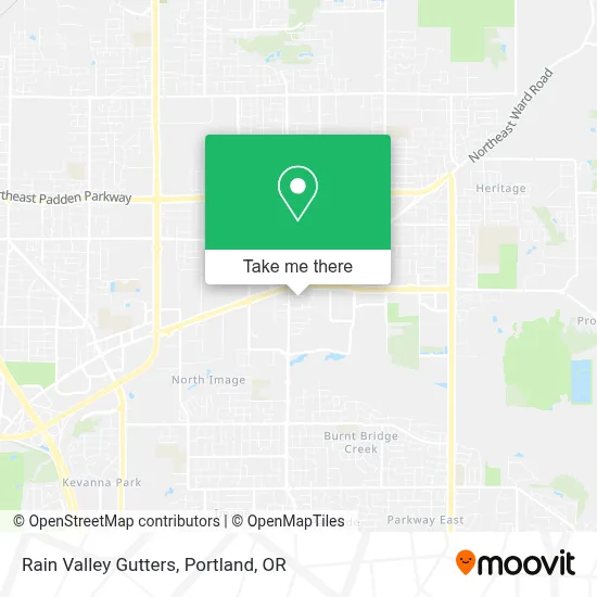 Rain Valley Gutters map