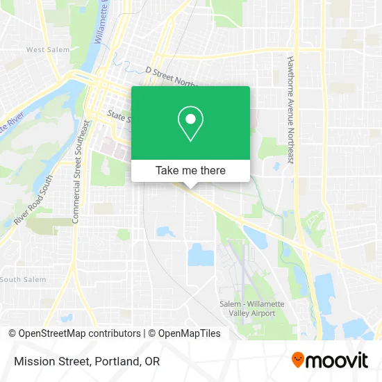 Mission Street map