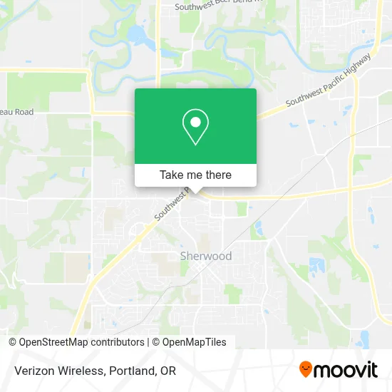 Verizon Wireless map