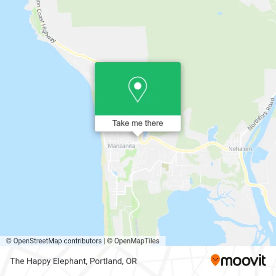 The Happy Elephant map
