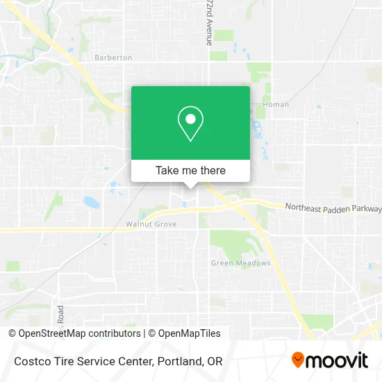 Costco Tire Service Center map