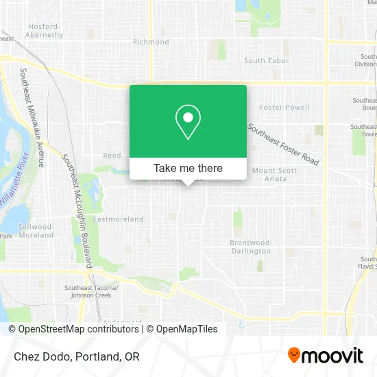 Chez Dodo map
