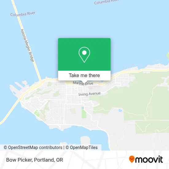 Bow Picker map