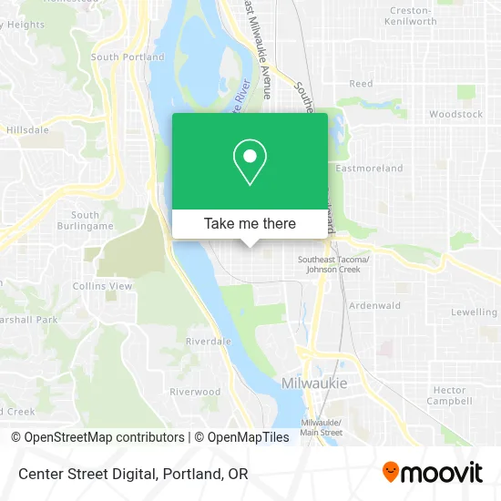 Center Street Digital map