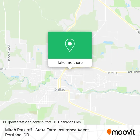 Mitch Ratzlaff - State Farm Insurance Agent map