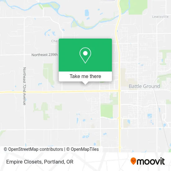 Empire Closets map