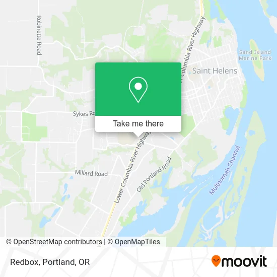 Redbox map
