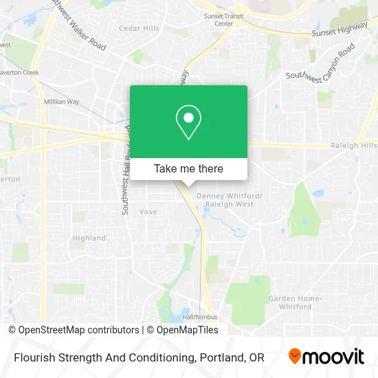 Flourish Strength And Conditioning map