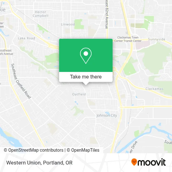 Western Union map