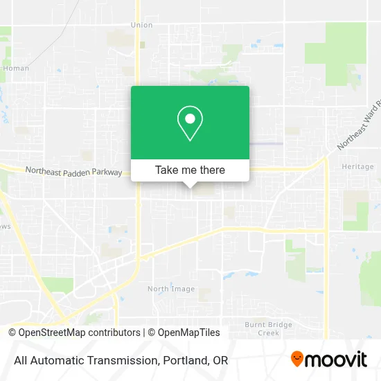 All Automatic Transmission map