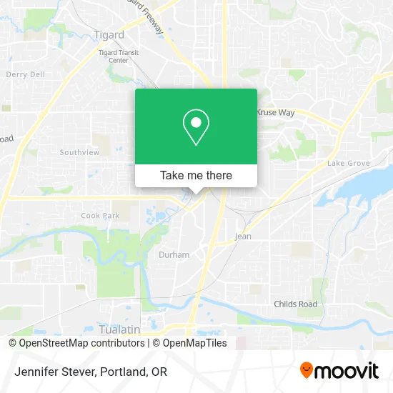 Jennifer Stever map