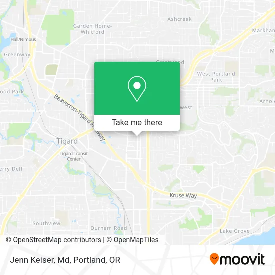 Jenn Keiser, Md map