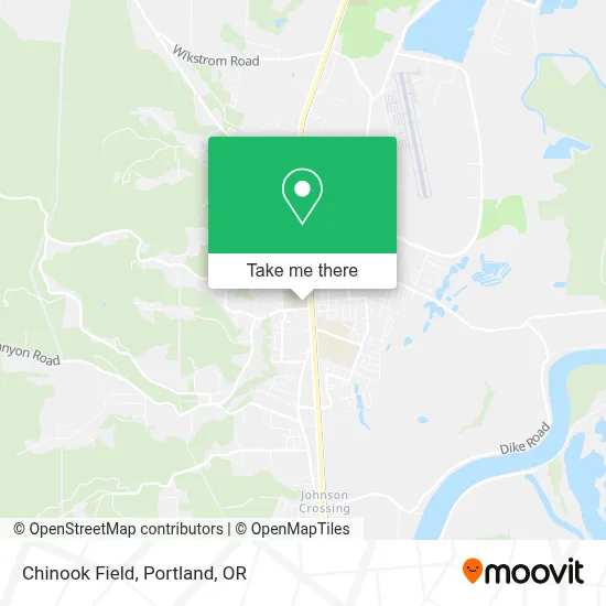 Chinook Field map