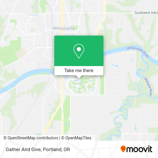 Gather And Give map