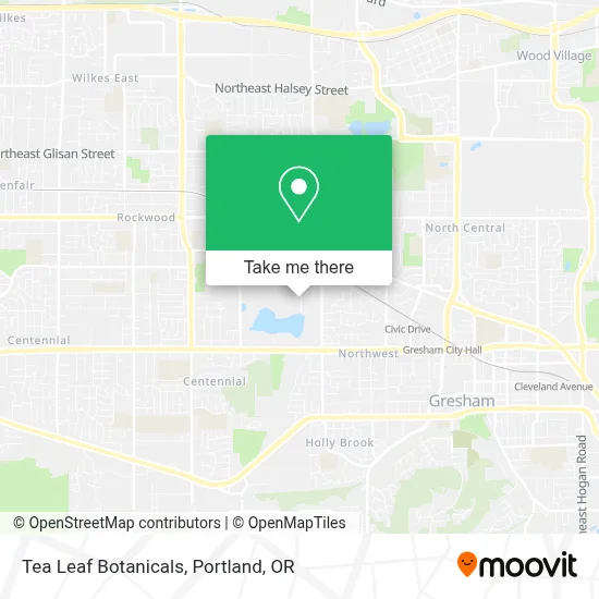 Tea Leaf Botanicals map