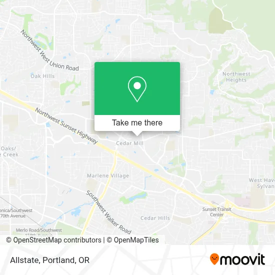 Allstate map