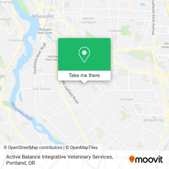 Active Balance Integrative Veterinary Services map