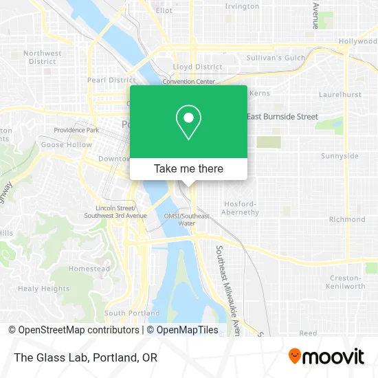 The Glass Lab map