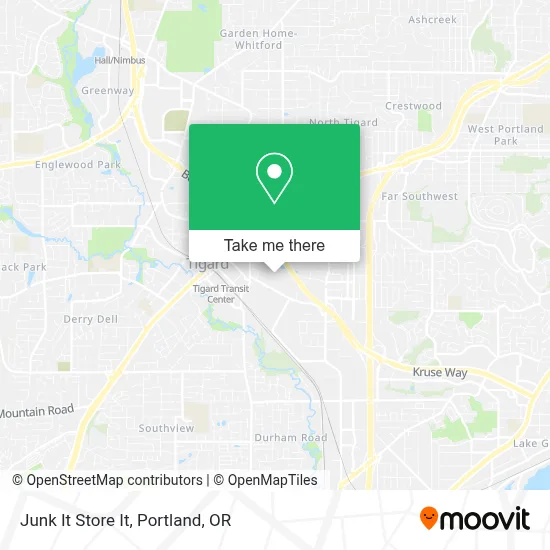 Junk It Store It map