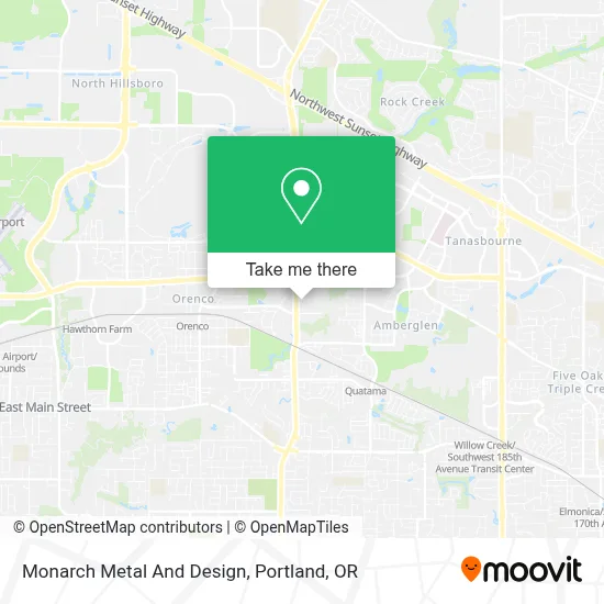 Monarch Metal And Design map