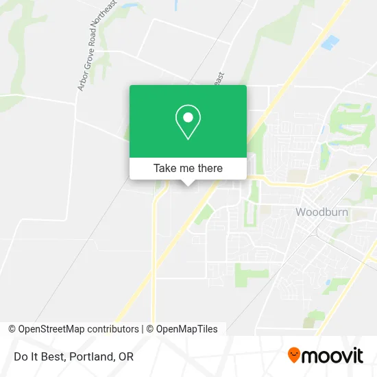 Do It Best map