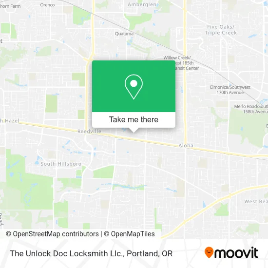 The Unlock Doc Locksmith Llc. map