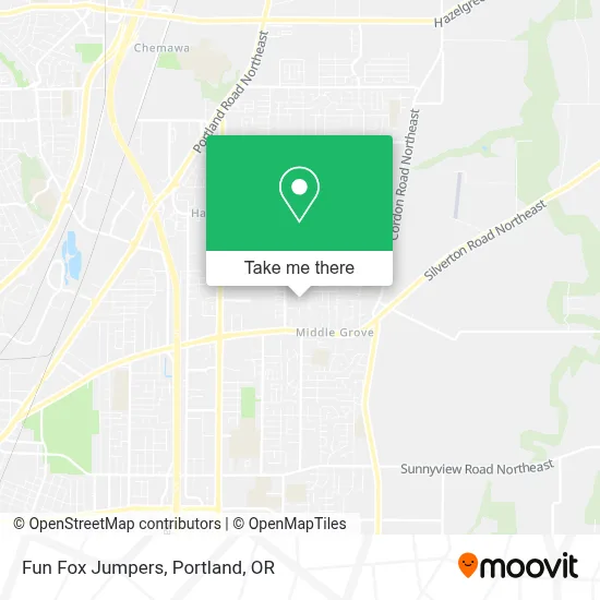 Fun Fox Jumpers map