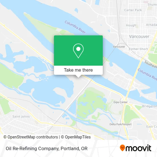 Oil Re-Refining Company map