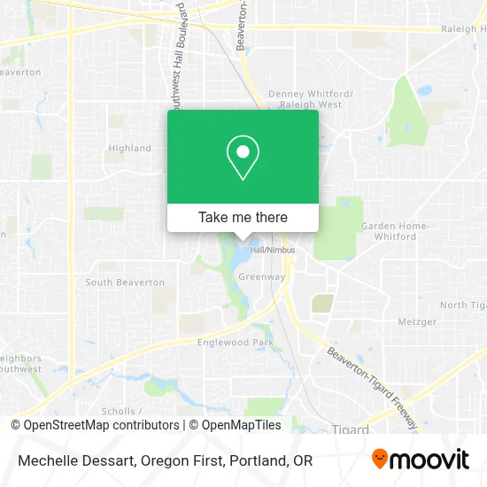 Mechelle Dessart, Oregon First map