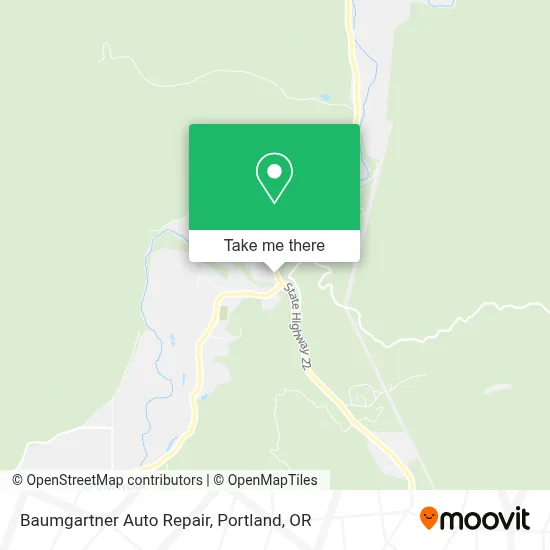 Baumgartner Auto Repair map