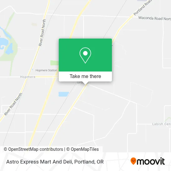 Astro Express Mart And Deli map