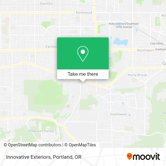 Innovative Exteriors map