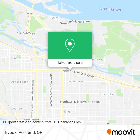 Evpdx map
