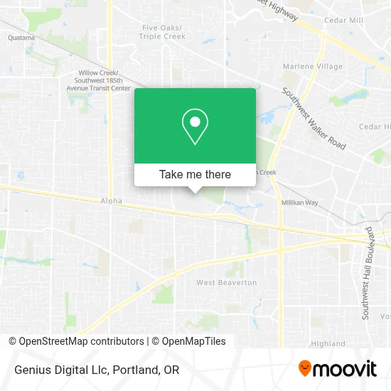 Genius Digital Llc map