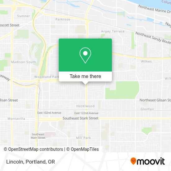 Lincoln map