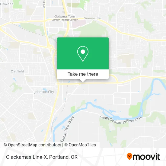 Clackamas Line-X map