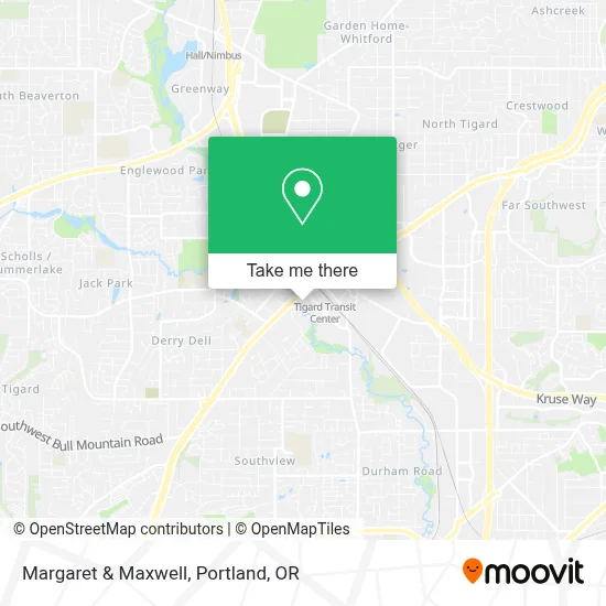 Margaret & Maxwell map