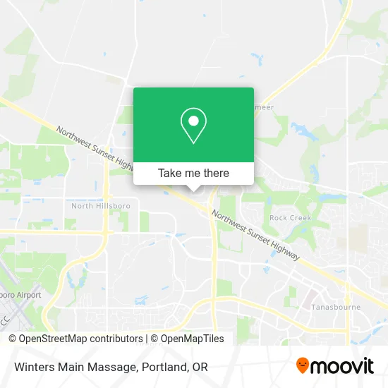 Winters Main Massage map