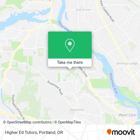 Higher Ed Tutors map