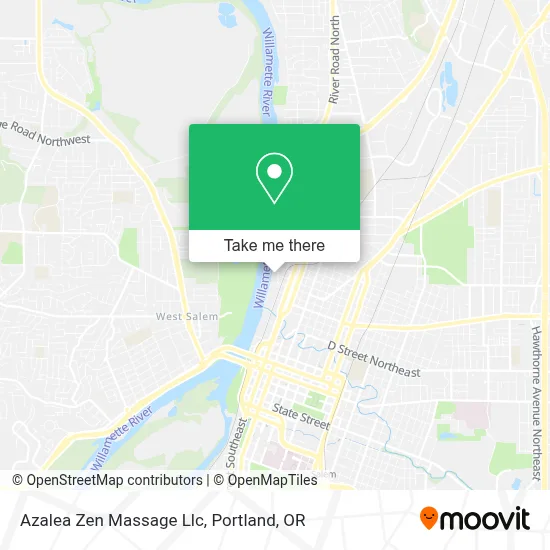 Azalea Zen Massage Llc map