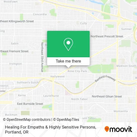 Healing For Empaths & Highly Sensitive Persons map