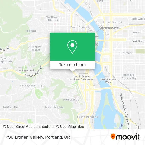 PSU Litman Gallery map