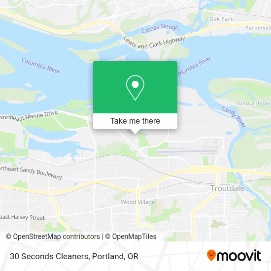 30 Seconds Cleaners map