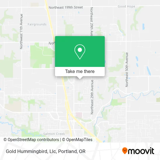 Gold Hummingbird, Llc map
