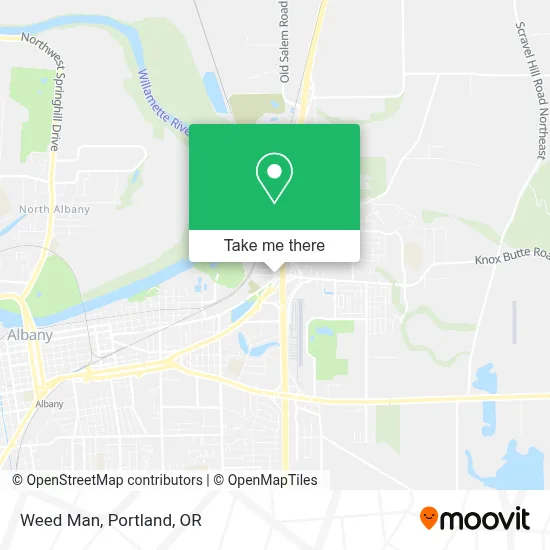 Weed Man map