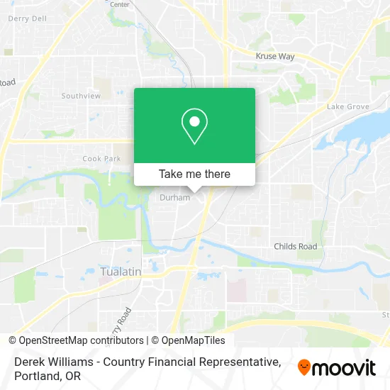 Derek Williams - Country Financial Representative map