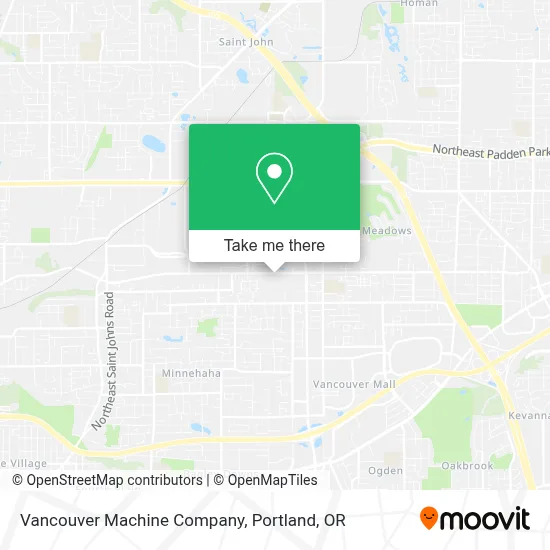 Vancouver Machine Company map